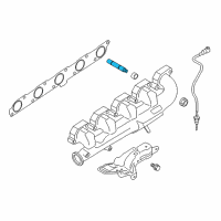 OEM Ford Transit-150 Manifold Stud Diagram - -W715587-S442