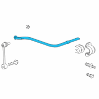 OEM Chevrolet Camaro Stabilizer Bar Diagram - 23314069