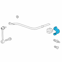 OEM 2019 Cadillac ATS Stabilizer Bar Bracket Diagram - 84004729