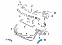 OEM 2022 BMW X6 SIDE MARKER REFLECTOR RIGHT Diagram - 63-14-7-437-082