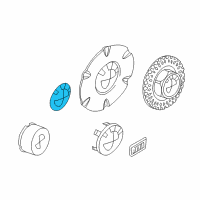 OEM BMW 328xi Insignia Stamped/Painted Diagram - 36-13-6-767-547