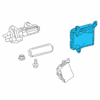 OEM 2012 Lexus IS350 Computer Assembly, Metal Diagram - 89720-53011