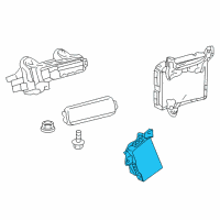 OEM Lexus IS350 Computer, Seat Belt Control Diagram - 89810-53040