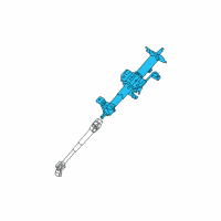 OEM 2010 Hyundai Accent Column Assembly-Upper Diagram - 56310-1E200