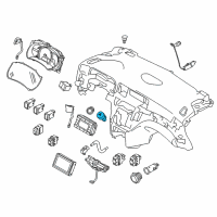 OEM 2013 Nissan Quest Switch Assy-Hazard Diagram - 25290-1JA0A