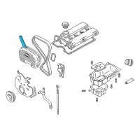 OEM 2003 Hyundai Santa Fe Cover-Timing Belt, Rear RH Diagram - 21375-38201