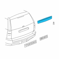 OEM 2009 Chevrolet Suburban 2500 Applique Diagram - 23168610