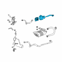 OEM Lexus LS500 Pipe, Fuel Vapor Fee Diagram - 23818-70040