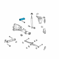 OEM 2003 Mercury Marauder Upper Arm Diagram - 8W1Z-5500-A