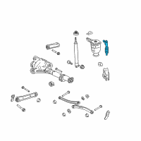 OEM Mercury Height Sensor Diagram - 8W1Z-5359-A