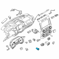 OEM Ford F-150 Power Switch Diagram - HL3Z-10B776-AA