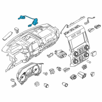 OEM 2019 Ford F-150 Courtesy Lamp Diagram - JL3Z-14A318-AP