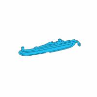 OEM Kia Day Running Light Lamp Assembly, Right Diagram - 922082T100