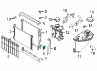 OEM BMW X7 MODULE MOUNT, LEFT Diagram - 17-11-8-659-076