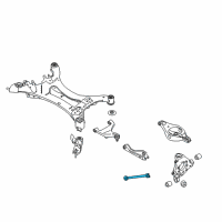 OEM 2015 Nissan Murano Rod Complete Radius Diagram - 55110-3JA0B