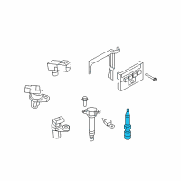 OEM Chrysler Pacifica SPARKPLUG Diagram - SZFR5LP13G