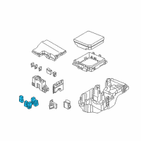 OEM Infiniti M45 Relay Diagram - 25230-79918