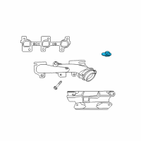 OEM 2009 Jeep Commander Stud-Double Ended Diagram - 6508220AA