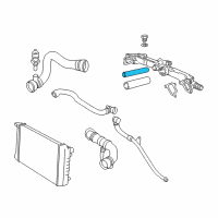 OEM 2002 BMW X5 Pipe Diagram - 11-53-1-736-831