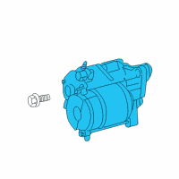 OEM 2011 Ram 3500 Engine Starter Diagram - 68049020AA