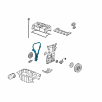 OEM 2010 Honda Civic Chain (170L) (Borg Warner) Diagram - 14401-PNA-004