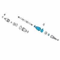 OEM 2021 Nissan Titan Repair Kt Outer RH Diagram - C9241-8J100