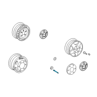 OEM 2003 Dodge Sprinter 2500 Extension-Wheel Valve Diagram - 5118963AA