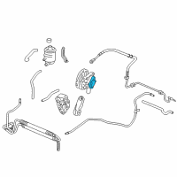 OEM 2009 Acura RL Pump Assembly, Power Steering (Coo) Diagram - 56100-RJA-306