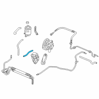 OEM Acura RL Hose, Oil Cooler Diagram - 53732-SJA-A01