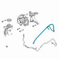 OEM 2011 Ford Focus Return Hose Diagram - AS4Z-3A713-A