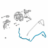 OEM 2011 Ford Focus Pressure Hose Diagram - AS4Z-3A719-F