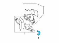 OEM Acura TLX STAY, CONVERTER Diagram - 11941-6S9-A00