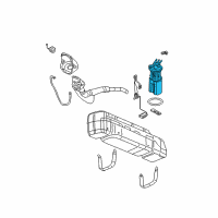 OEM 2005 GMC Sierra 1500 Module Diagram - 19331937