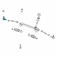OEM 2020 Chevrolet Spark Outer Tie Rod Diagram - 95371539