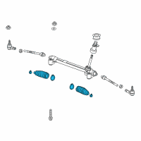 OEM 2021 Chevrolet Spark Boot Kit Diagram - 95371541