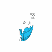 OEM Ram C/V Lamp-Tail Stop Turn Diagram - 5182534AF