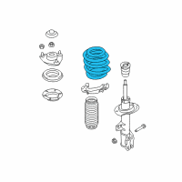 OEM 2016 Hyundai Sonata Spring-Front Diagram - 54630-C2130