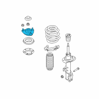 OEM Kia Optima Insulator Assembly-Strut Diagram - 54610D5000