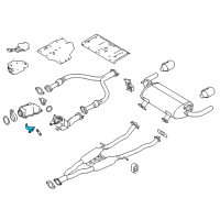 OEM 2020 Infiniti Q50 GUSSET Diagram - 20817-5CB0A