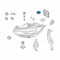 OEM 2022 BMW 840i xDrive Gran Coupe LED MODULE FOR DAYTIME DRIVI Diagram - 63-11-8-496-134