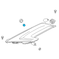 OEM 2017 Nissan Juke Bulb Diagram - 26261-8990E