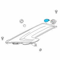 OEM 2020 Nissan Sentra Bulb Diagram - 26261-8993C