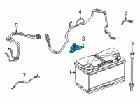 OEM Jeep BATTERY Diagram - 68438688AB