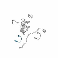 OEM 2005 Saturn Vue Sensor Asm, Oxygen (Position 2) Diagram - 12601759