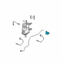 OEM Saturn Vue Purge Solenoid Diagram - 12581985