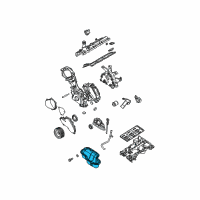 OEM 2009 Infiniti QX56 Lower Engine Oil Pan Diagram - 11110-7S010