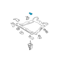 OEM 2008 Hyundai Tiburon Engine Mounting Support Bracket Diagram - 21815-2C100