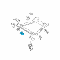 OEM 2005 Hyundai Tiburon Bracket Assembly-Transmission Support, Upper Diagram - 45215-39660