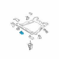 OEM 2004 Hyundai Tiburon Bracket Assembly-Transmission Support, Upper Diagram - 45215-39660