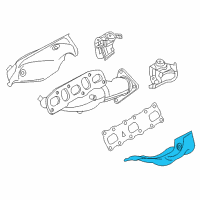 OEM 2015 Nissan 370Z Cover-Exhaust Manifold Diagram - 16590-1PM3A